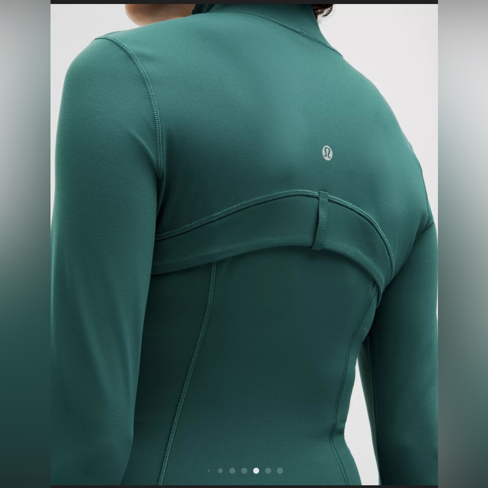 🆕Lululemon🍋 Define Jacket Nulu Colour Storm Teal Sz 4 - Picture 10 of 11